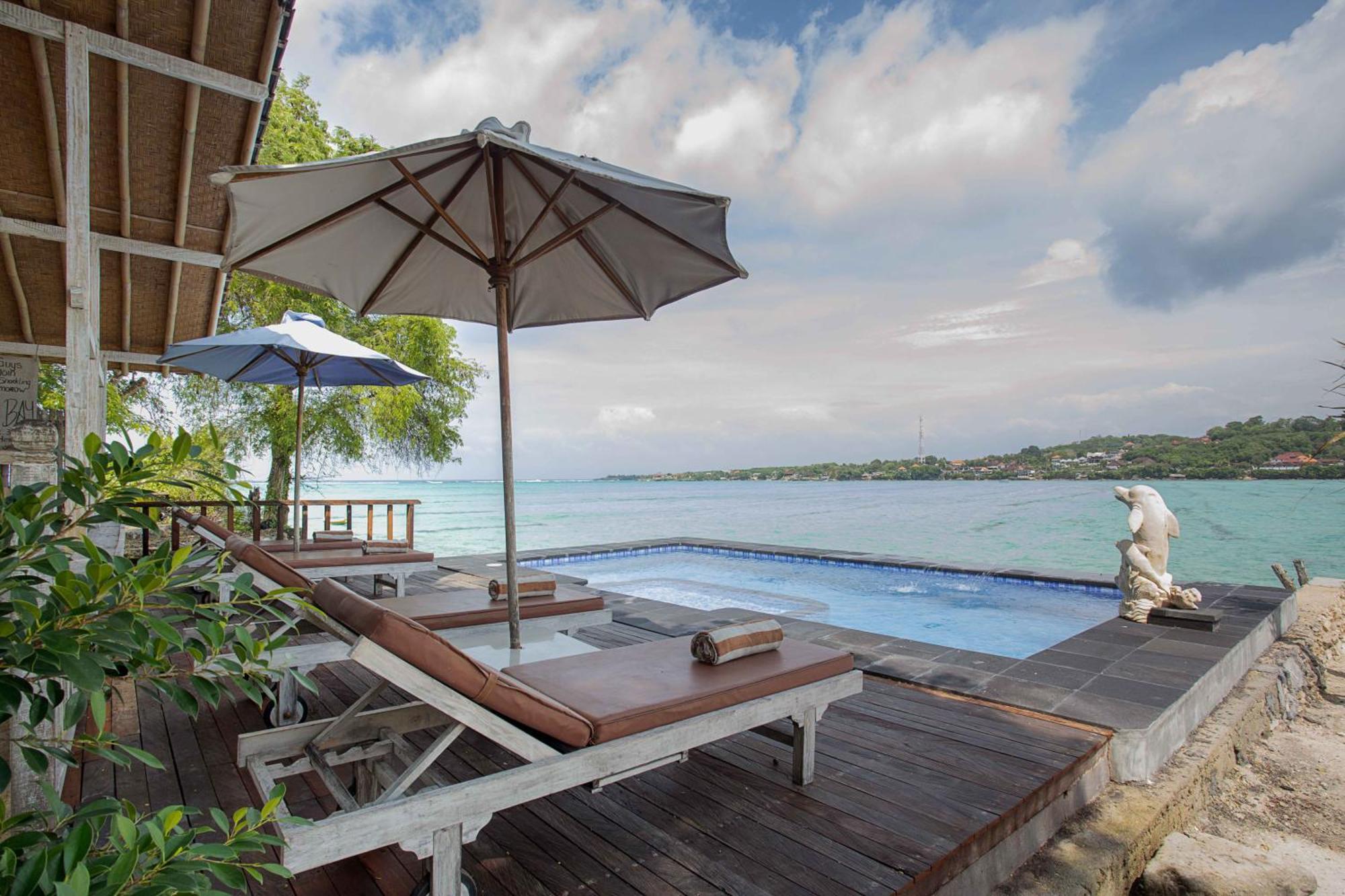 Wooden Beach Sunset Cottages Lembongan Esterno foto