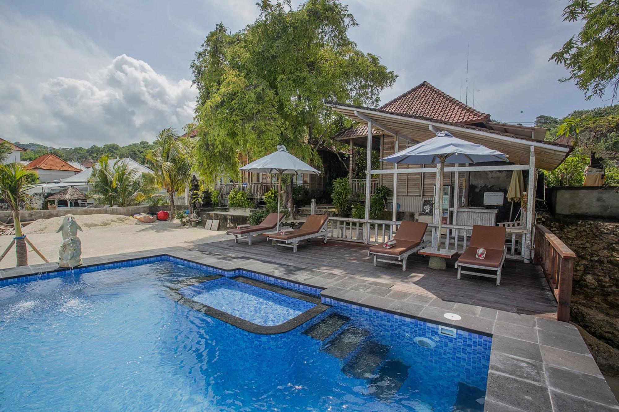 Wooden Beach Sunset Cottages Lembongan Esterno foto